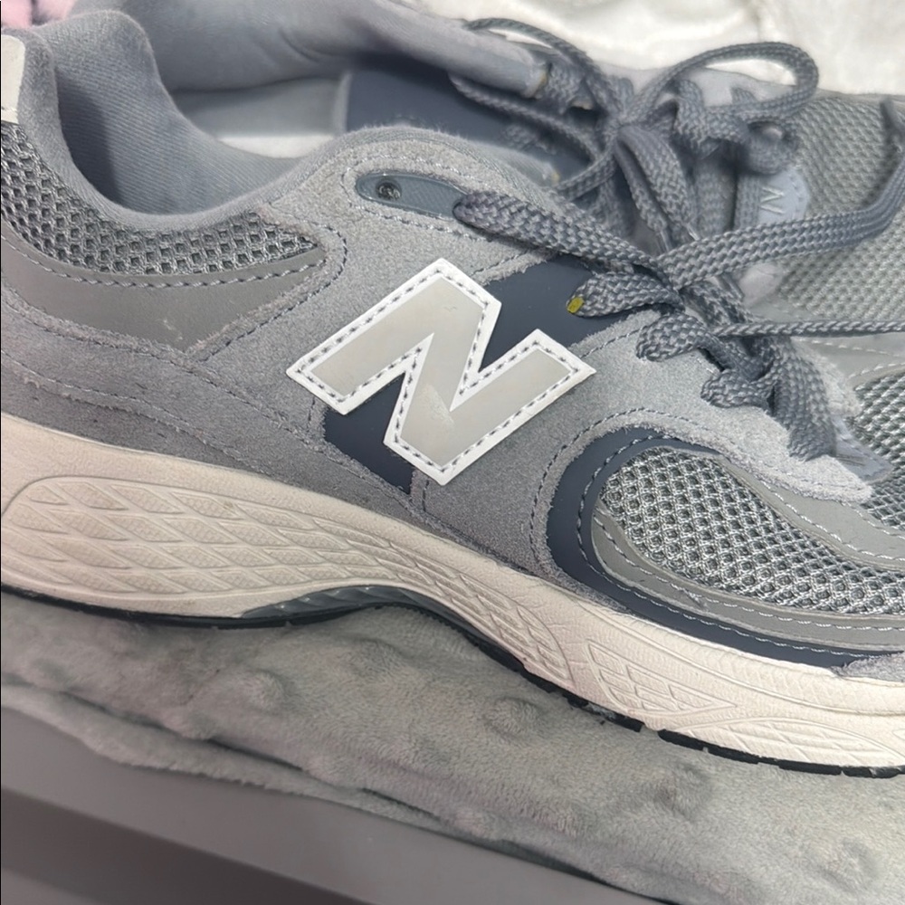 New Balance Kids' Gray Athletic Sneakers